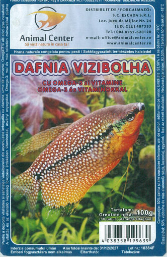 DAFNIA - HRANA CONGELATA