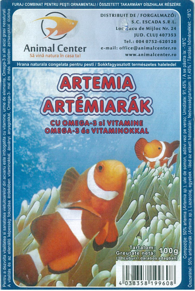 ARTEMIA - HRANA CONGELATA