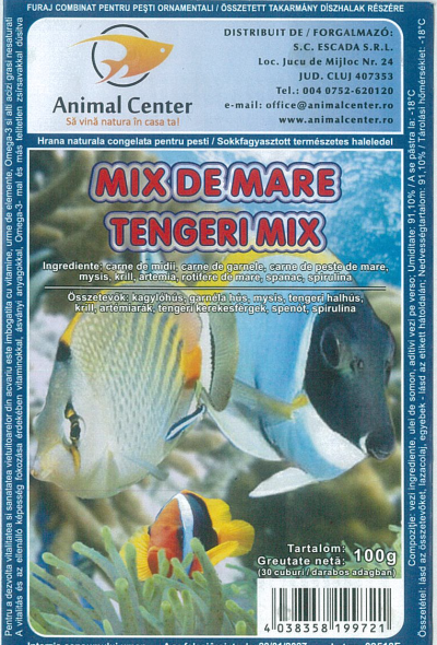 HRANA CONGELATA PENTRU PESTI MARINI